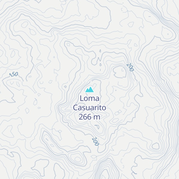 Map of Loma Casuarito