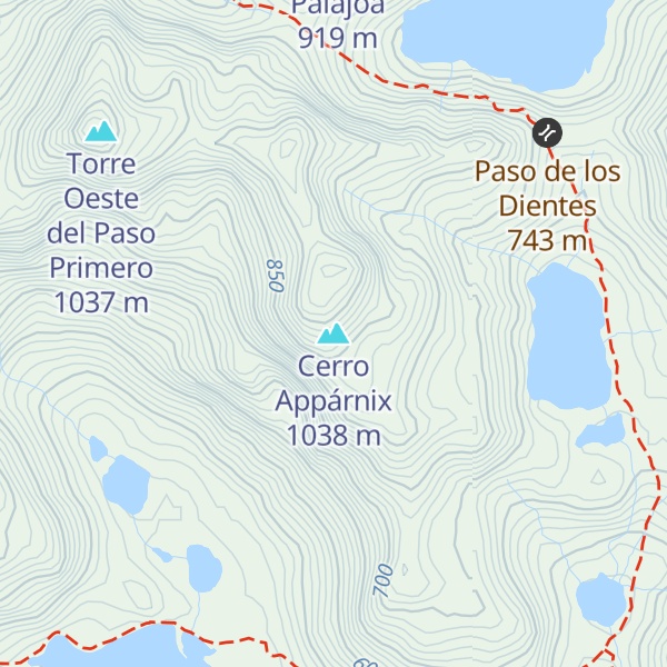 Map of Cerro Appárnix