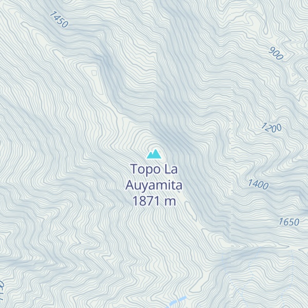Map of Topo La Auyamita