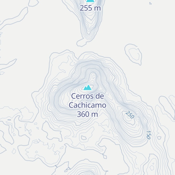 Map of Cerros de Cachicamo