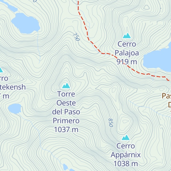 Map of Torre Este del Paso Primero
