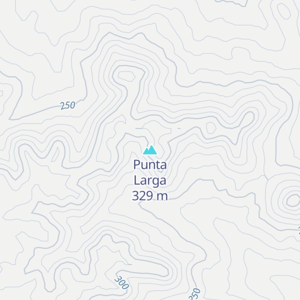 Map of Punta Larga