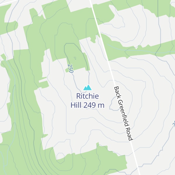 Map of Ritchie Hill