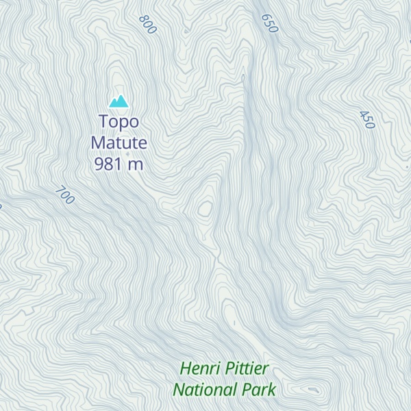Map of Cerro Bramador