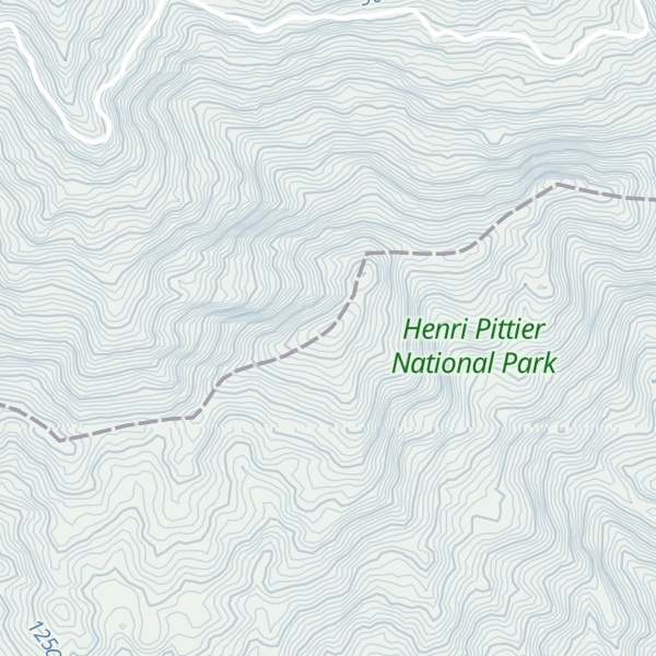 Map of Pico Periquito