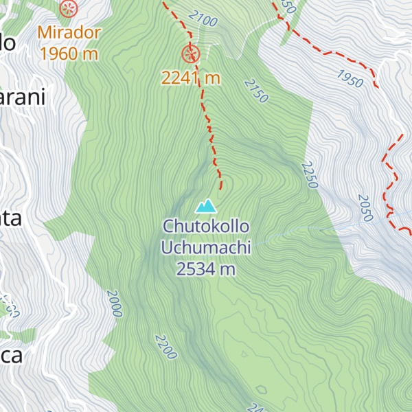 Map of Chutokollo Uchumachi
