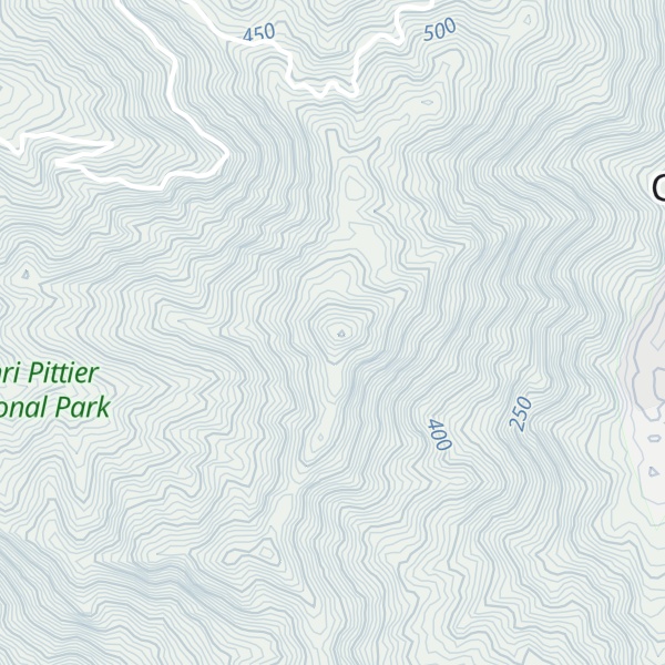 Map of Cerro Campo Traviesa