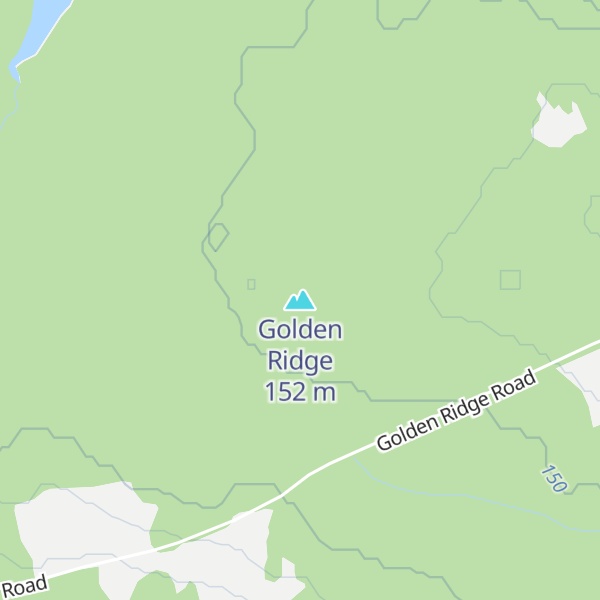 Map of Golden Ridge
