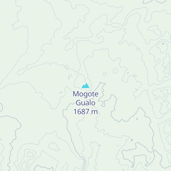 Map of Mogote Gualo