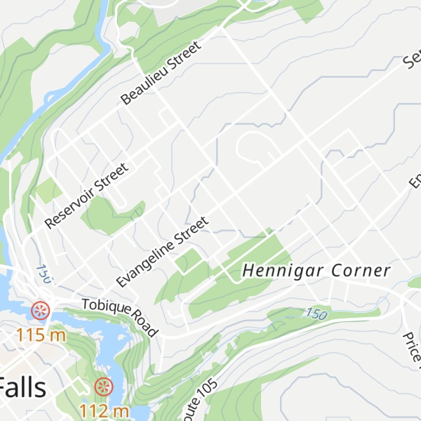 Map of Drummond Hill