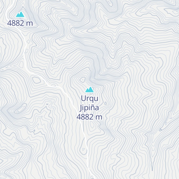 Map of Urqu Jipiña