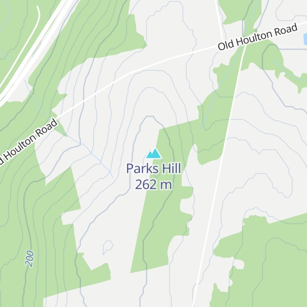Map of Parks Hill