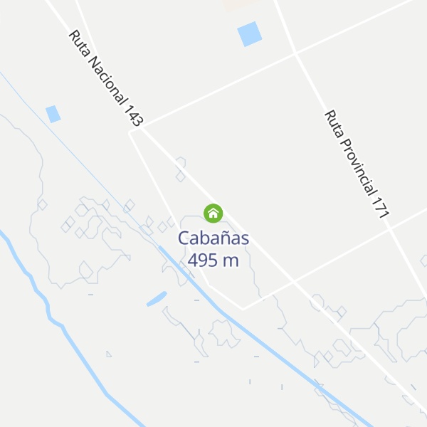 Map of Cabañas