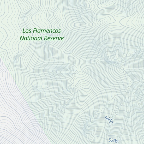 Map of Cerro Minique