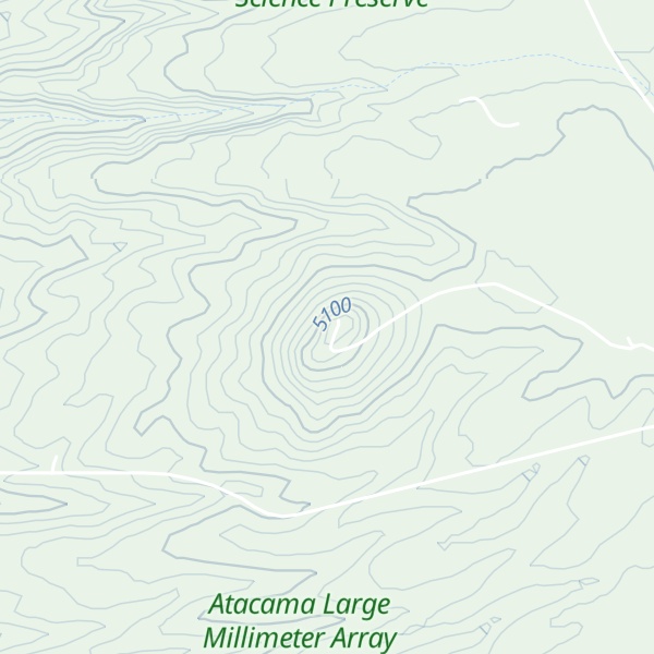 Map of Cerro Chico