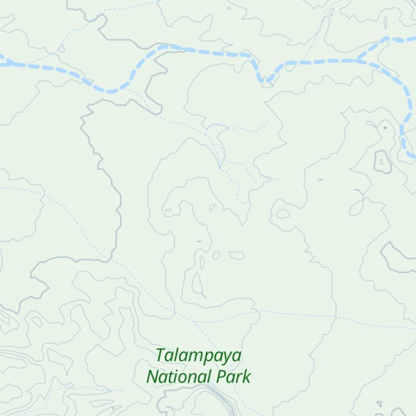 Map of Cerro El Monje