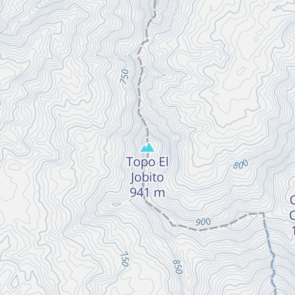 Map of Topo El Jobito