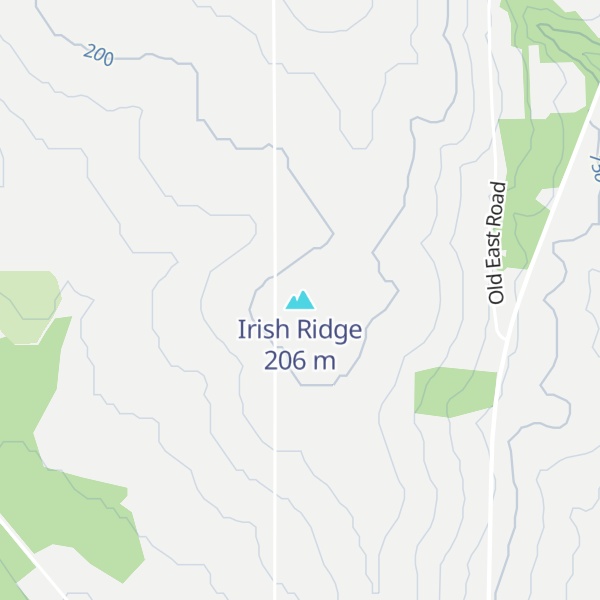 Map of Irish Ridge