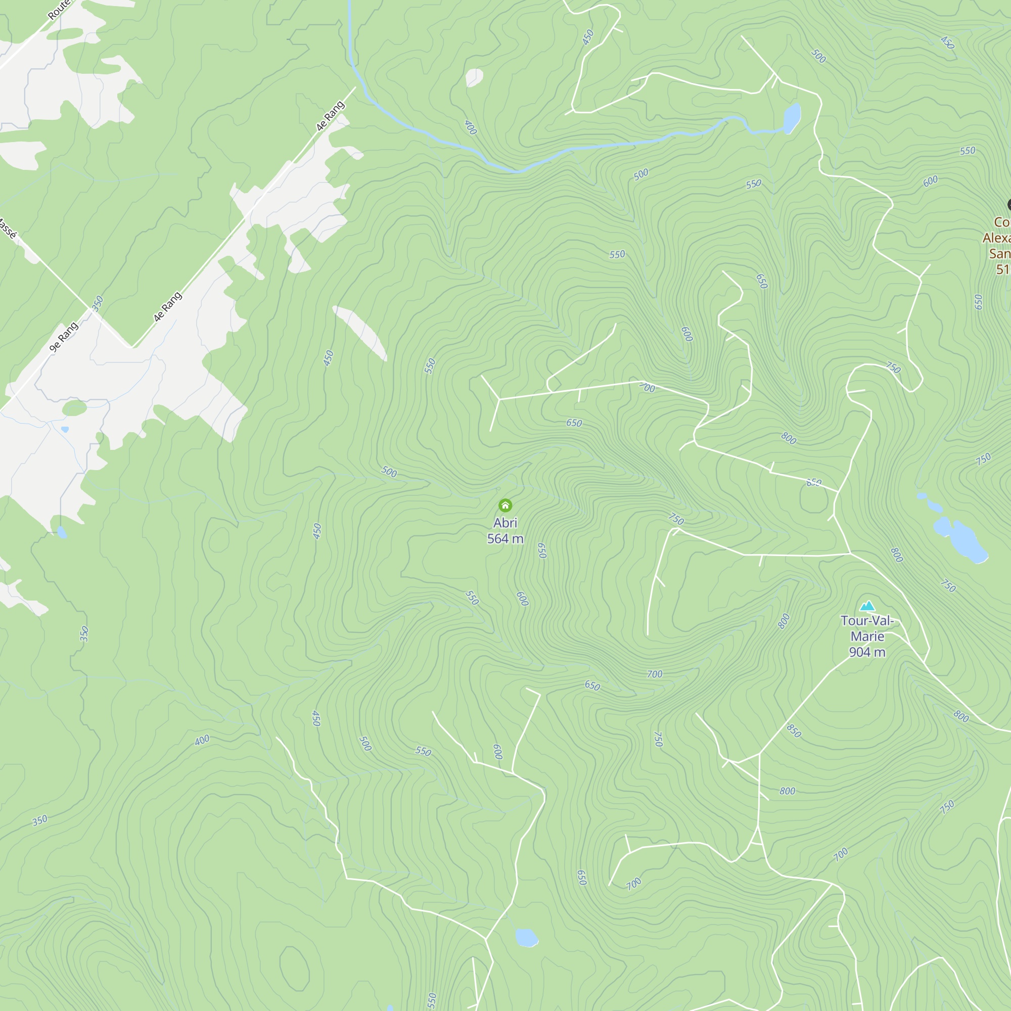 Abri map