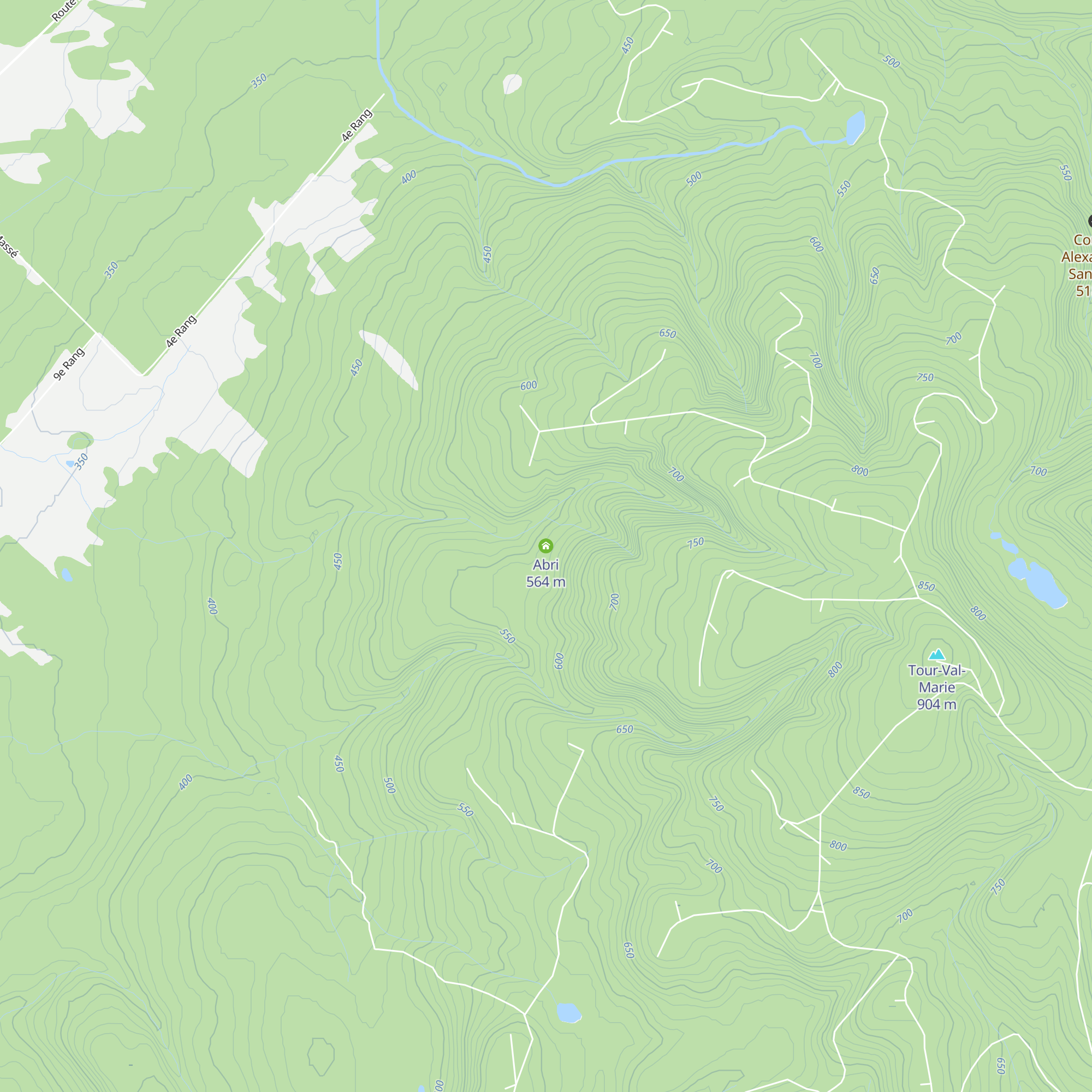 Abri map
