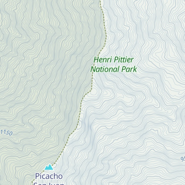 Map of Picacho Quemado