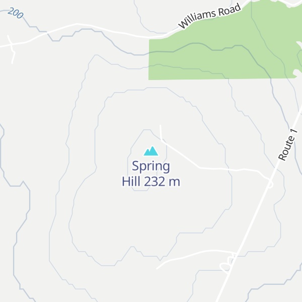 Map of Spring Hill