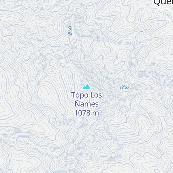 Map of Topo Los Ñames