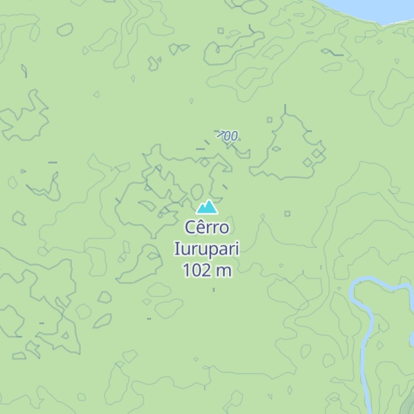 Map of Cêrro Iurupari