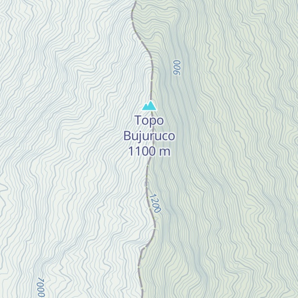 Map of Cerro Bujuruco