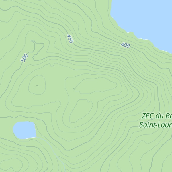 Map of Montagne de la Hauteur