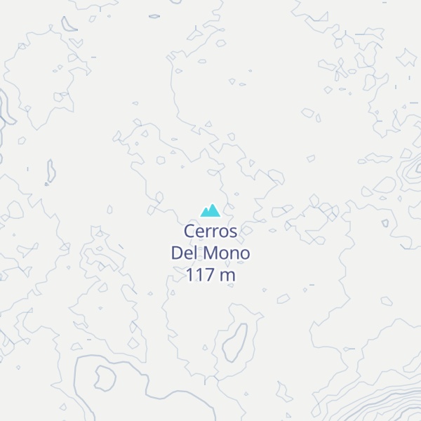 Map of Cerros Del Mono