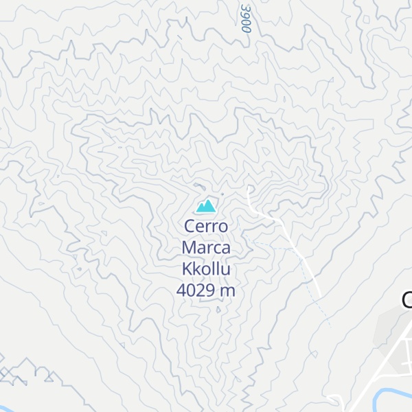 Map of Cerro Marca Kkollu