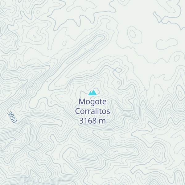 Map of Mogote Corralitos