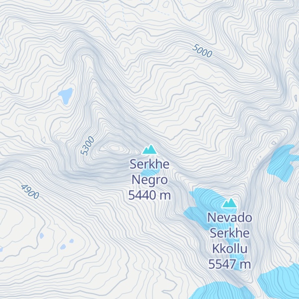 Map of Serkhe Negro