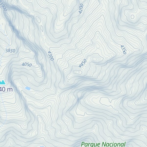 Map of Cerro Islani