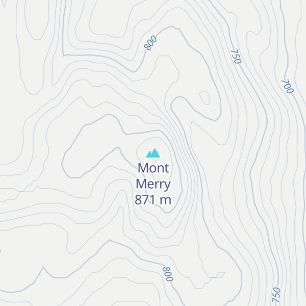 Map of Mont Merry