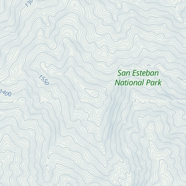 Map of Cerro El Novillo