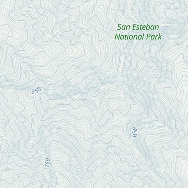 Map of Cerro El Dique