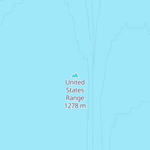 Map of United States Range