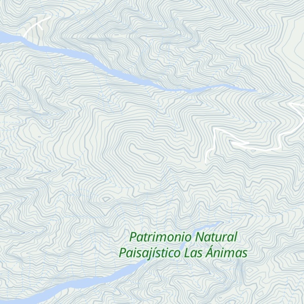 Map of Cerro Cura Kkollu