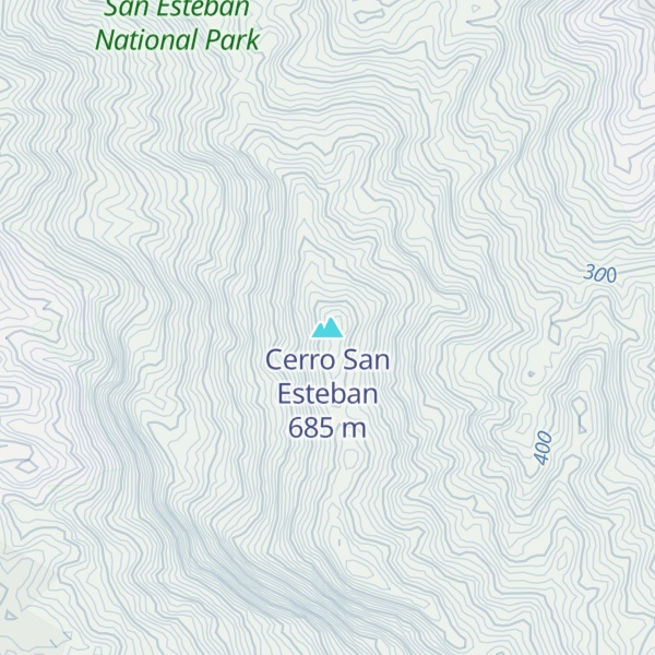 Map of Cerro San Esteban