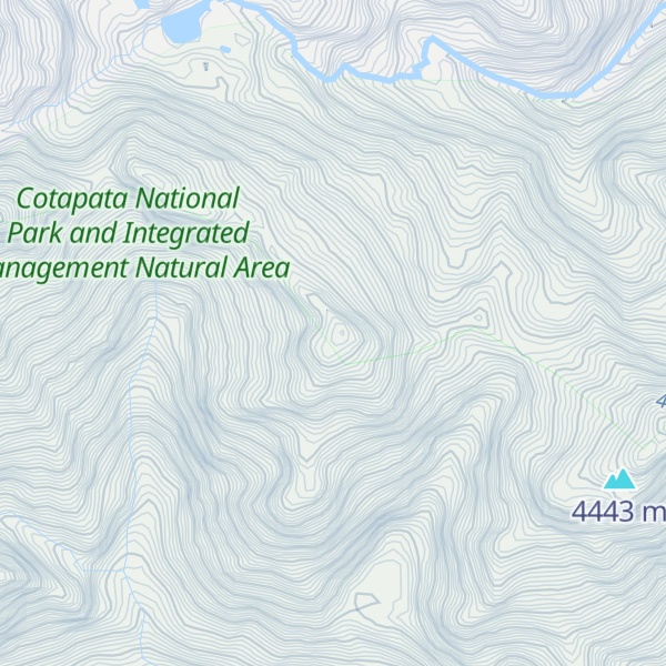 Map of Cerro Chirini Grande