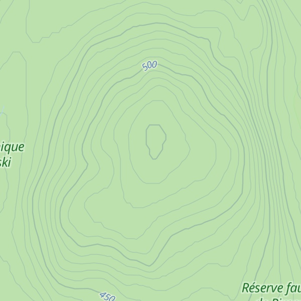 Map of Montagne à Dubé