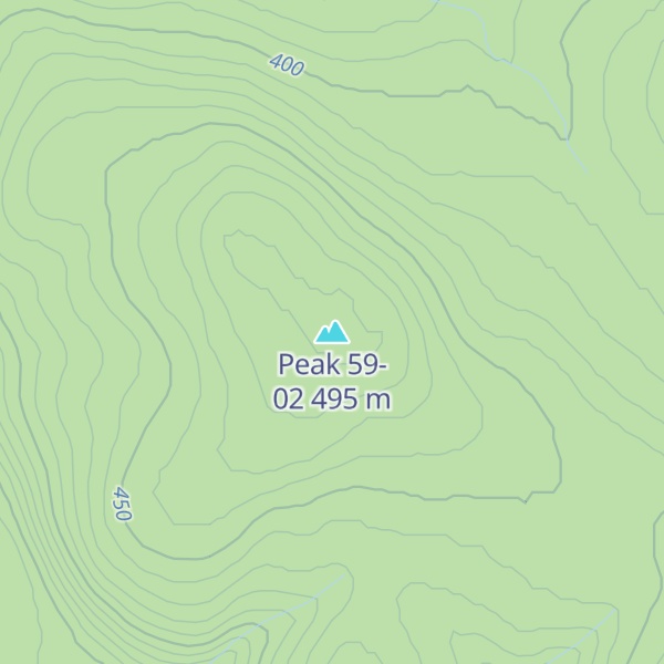 Map of Peak 59-02