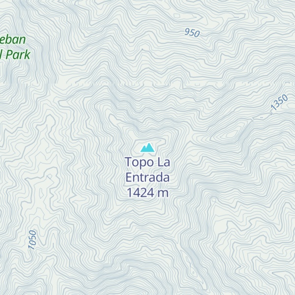 Map of Topo La Entrada
