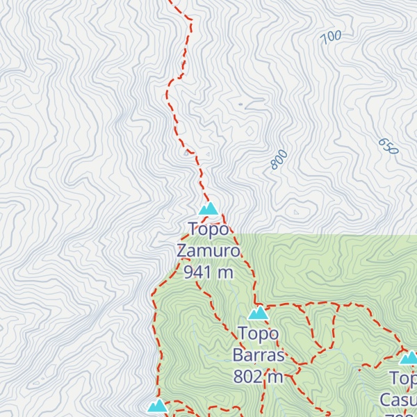 Map of Topo Zamuro
