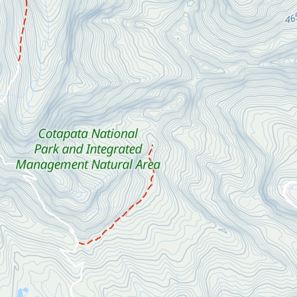 Map of Cerro Kolini