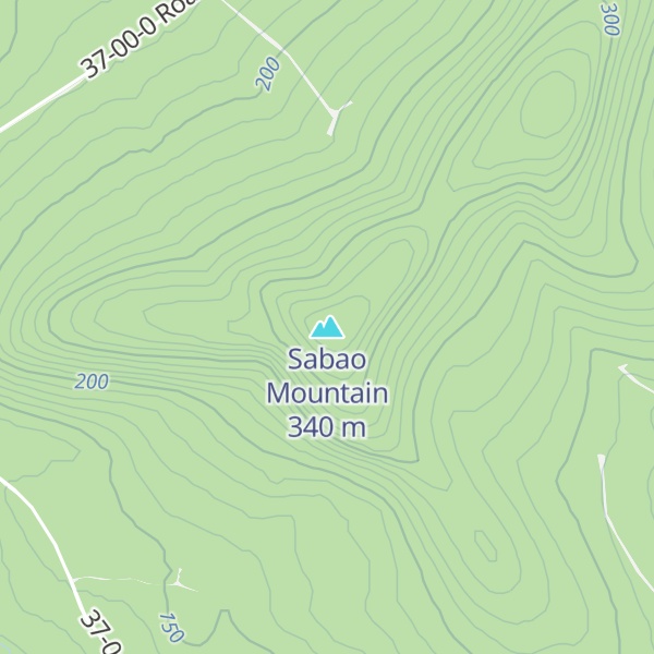 Map of Sabao Mountain