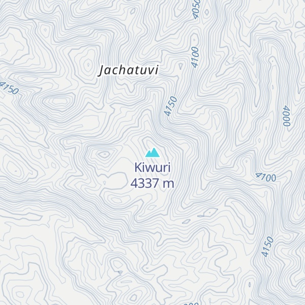 Map of Kiwuri