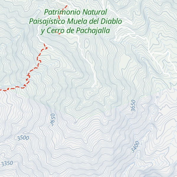 Map of Cerro Chiariaque
